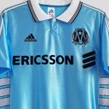 1998/99 MS Away Blue Retro Soccer Jersey