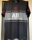 2021/22 PSG 1:1 Quality Third Black Fans Soccer Jersey
