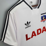 1991 Colo-Colo Home White Retro Soccer Jersey