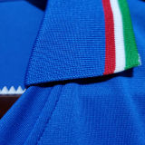 1982 Italy Home Blue Retro Soccer Jersey