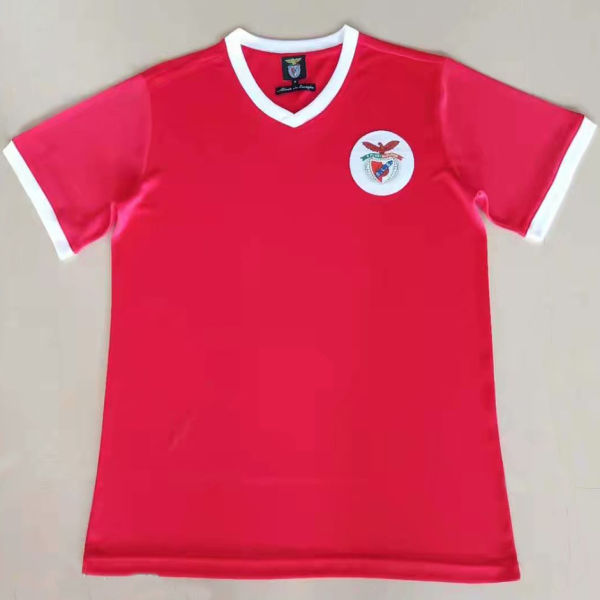 1974/75 Ben-fica Home Red Retro Soccer Jersey