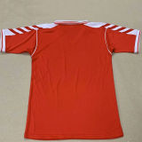 1998 Denmark Home Red Retro Soccer Jersey