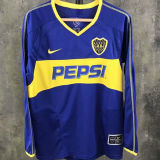 2003/04 Boca Home Retro Long Sleeve Soccer Jersey