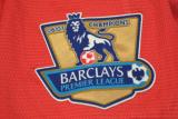 2007/08 M Utd Home Red Retro Soccer Jersey League Version 联赛版