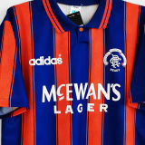 1993/94 Rangers Retro Soccer Jersey