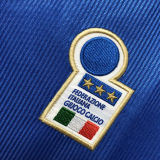 1998 Italy Home Blue Retro Soccer Jersey