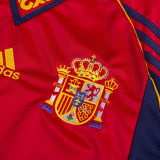 1998 Spain Home Red Retro Soccer Jersey