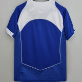 2004/06 Brazil Away Blue Retro Soccer Jersey