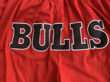 Bulls Red Four Bags NBA Pants