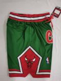Bulls Green Four Bags NBA Pants