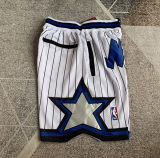 Magic White Four Bags NBA Pants
