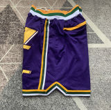 Jazz Purple Four Bags NBA Pants