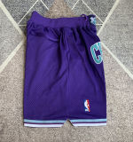 Hornets Purple Four Bags NBA Pants