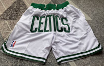 Celtics WhiteFour Bags NBA Pants