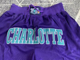 Hornets Purple Four Bags NBA Pants