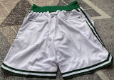Celtics WhiteFour Bags NBA Pants