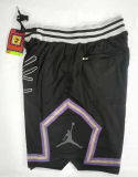 Bulls Black Four Bags NBA Pants