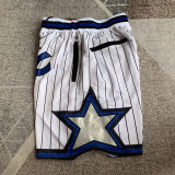 Magic White Four Bags NBA Pants