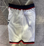 Wizards White Four Bags NBA Pants