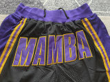 Lakers Black Four Bags NBA Pants