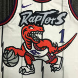 Toronto Raptors McGRADY # 1 Retro White NBA Jerseys