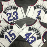 Toronto Raptors VANVLEET #23 Retro White NBA Jerseys