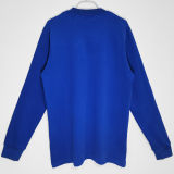 1968 M Utd Blue Retro Soccer Jersey