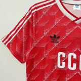 1988/89 CCCP Home Red Retro Soccer Jersey