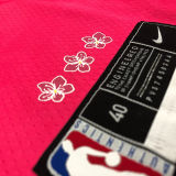 Wizards  KUZMA #33 City Edition Dark pink NBA Jerseys