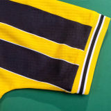 1998-1999 Lazio Third Yellow Retro Soccer Jersey