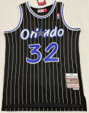 1994/95 MAGIC O'NEAL # 32 Black Mitchell Ness Retro Jerseys 刺绣