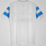 1990 MS Home White Retro Soccer Jersey