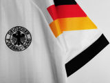 1992 Germany Home White Retro Soccer Jersey