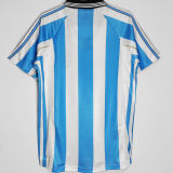 1998/99 Argentina Home Retro Soccer Jersey