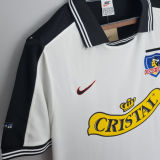 1999 Colo-Colo Home White Retro Soccer Jersey