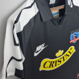 1995 Colo-Colo Away Black Retro Soccer Jersey