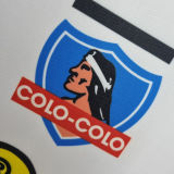 1995 Colo-Colo Home White Retro Soccer Jersey