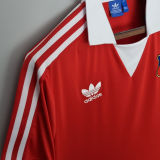 1982 Chile Home Red Long Sleeve Retro Jersey