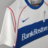 2002 CDUC Catholic White Retro Soccer Jersey