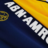 2000/01 AJ Away Yellow Retro Soccer Jersey