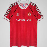 1990-1992 M Utd Home Retro Soccer Jersey