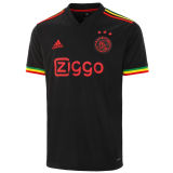 2021/22 AX 1:1 Quality Third Black Fans Soccer Jersey