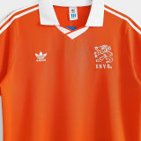 1990/92 Netherlands Home Orange Retro Jersey