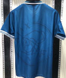1995/96 AJ Away Blue Retro Soccer Jersey
