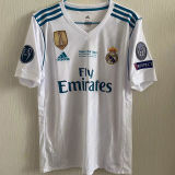 2017/18 RM Home UCL FINAL KYIV 2018 Retro Soccer Jersey (Have All Patch 全臂章)