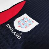 1998 England Home White Kids Retro Soccer Jersey