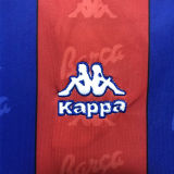 1996/97 BA Home Red and Blue Retro Soccer Jersey
