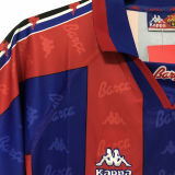 1996/97 BA Home Red and Blue Retro Soccer Jersey