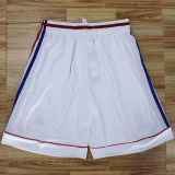 1998 France White Retro Shorts Pants