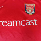 2000 ARS Home Red Retro Long Sleeve Soccer Jersey